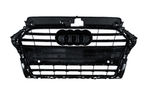 Audi A3 2012–2020 Frontgrill S-style (2016-2020, sort med krom) foto 4