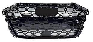 Audi A3 2020– Frontgrill i RS-stil (sort) foto 1