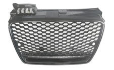 Audi A4 B7 2004–2008 Frontgrill RS-style V-2 (uden logo, sort med krom) foto 1