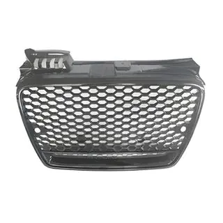 Frontgrill RS-style V-2 (uden logo, sort med krom)