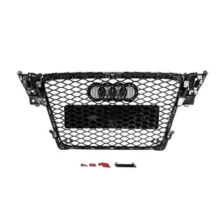 RS-style V-2 frontgrill (2007-2011, sort med krom) foto 4