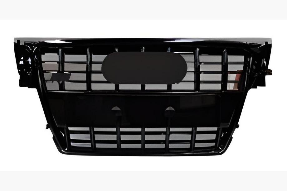 Audi A4 B8 2007–2015 Frontgrill i RS-stil (2007-2011, sort) Image