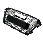 Audi A4 B8 2007–2015 Frontgrill i RS-stil (2012-2015, sort) foto 2
