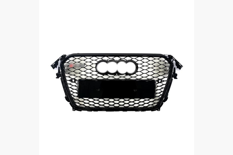 Audi A4 B8 2007–2015 Frontgrill i RS-stil (2012-2015, sort) Image