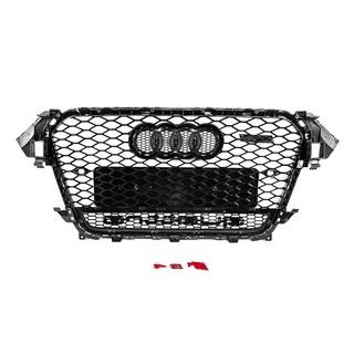 Forreste sort kølergrill i RS-stil med Quattro-logo (2012-2015) foto 4