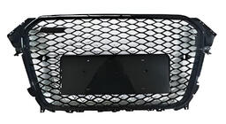 Audi A4 B8 2007–2015 RS-style frontgrill (uden logo, 2012-2015, sort) foto 1