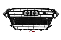 Audi A4 B8 2007–2015 Frontgrill S-style (2012-2015, sort med krom) foto 4