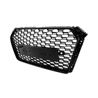 Frontgrill RS-style Quattro (uden logo, 2015-2019, sort) foto 2