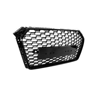 Frontgrill RS-style Quattro (uden logo, 2015-2019, sort) foto 3