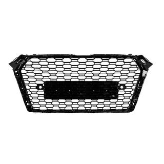 Frontgrill RS-style Quattro (uden logo, 2015-2019, sort) foto 4
