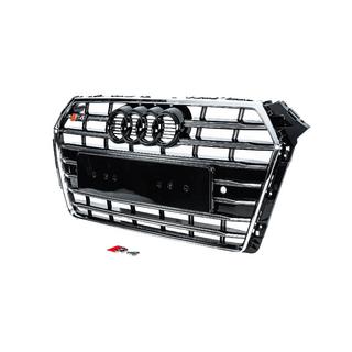 Frontgrill S-style (2015-2019, krom+sort) foto 2
