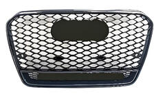 Audi A5 2007–2015 Frontgrill i RS-style med Quattro-tekst (2011-2015, sort) foto 1