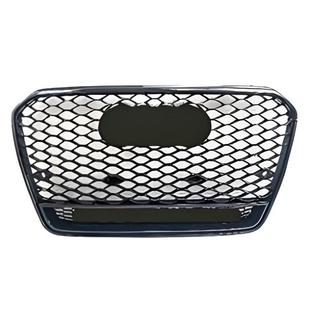 Frontgrill i RS-style med Quattro-tekst (2011-2015, sort) Audi A5 2007–2015