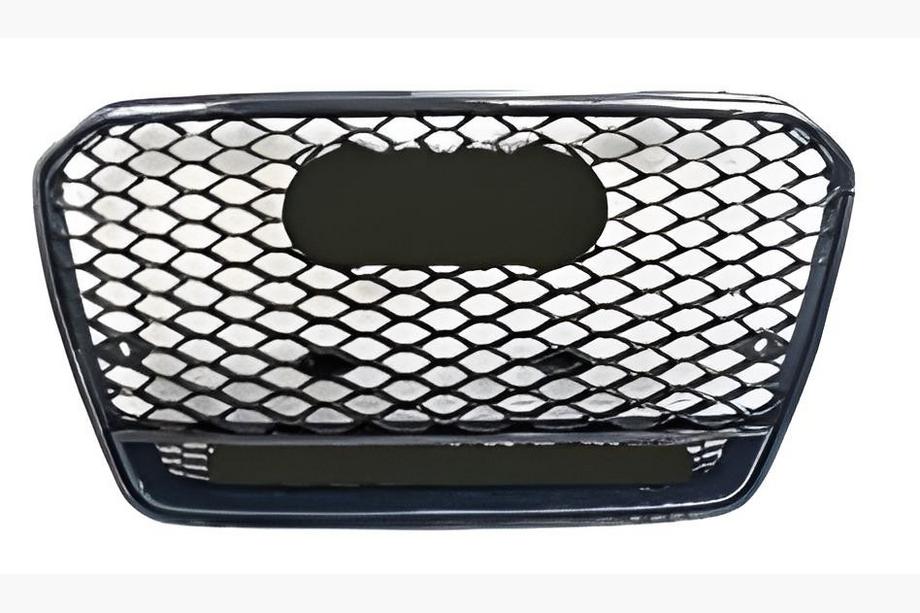 Audi A5 2007–2015 Frontgrill i RS-style med Quattro-tekst (2011-2015, sort) Image