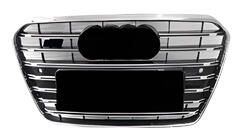 Audi A5 2007–2015 Frontgrill S-style (2011-2015, sort med krom) foto 1