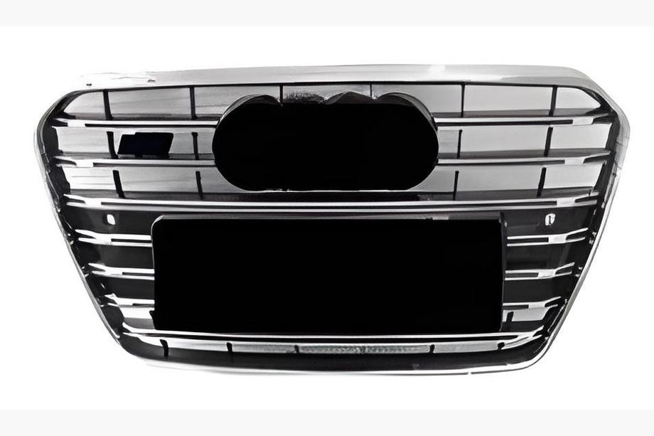 Audi A5 2007–2015 Frontgrill S-style (2011-2015, sort med krom) Image