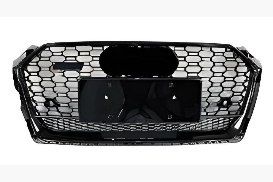 Audi A5 2016–2025 Frontgrill RS-style med Quattro-logo (2016-2019, sort) Image