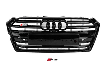 Audi A5 2016–2025 Frontgrill S-style (2016-2019, sort) foto 2