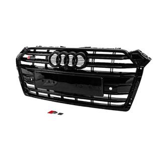 Frontgrill S-style (2016-2019, sort) foto 3
