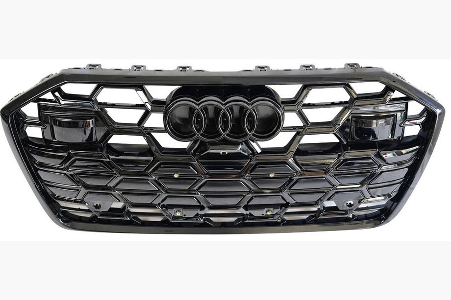 Audi A6 C8 2018–2025 Frontgrill i RS-style (2024+, sort) Image