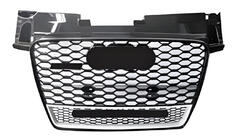 Audi TT 2006–2014 Frontgrill i RS-style med Quattro-logo (2008-2014, sort) foto 1