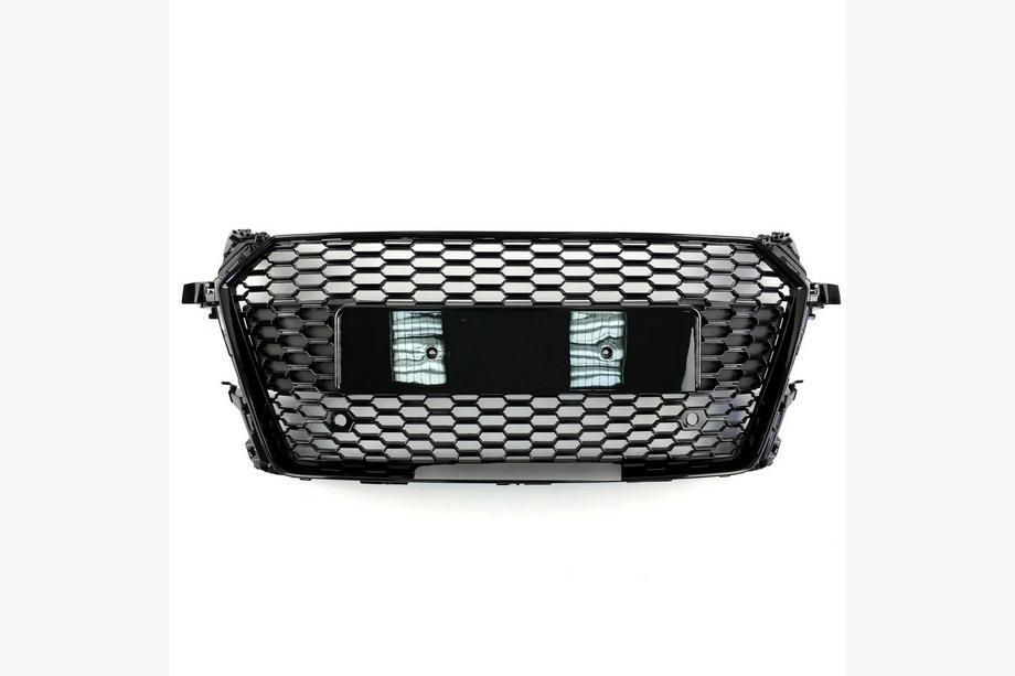 Audi TT 2014–2023 RS-style V-2 frontgrill (2014-2020, sort) Image