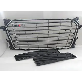 Frontgrill S-style (2014-2020, sort)