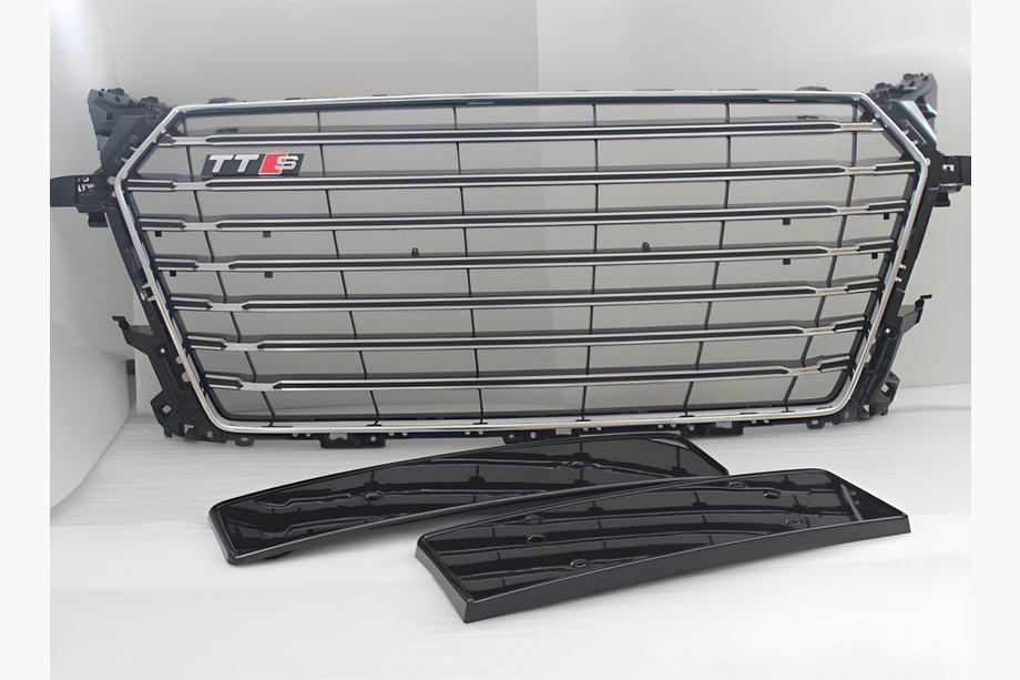 Audi TT 2014–2023 Frontgrill S-style (2014-2020, sort) Image
