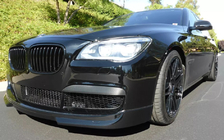 BMW 7-serie F01/F02 2008–2015 Nyregrill 1 Bar (sort højglans) foto 3