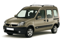 Renault Kangoo 1998–2008 Udvendige vindueslister (2 stk., rustfrit stål) Carmos - Tyrkisk stål foto 1