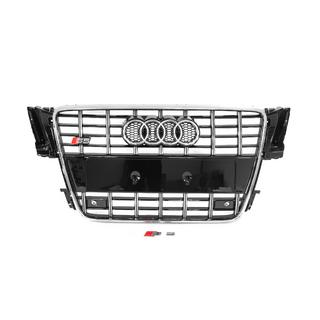 Frontgrill S-style (2007-2011, sort med krom) Audi A5 2007–2015 foto 1