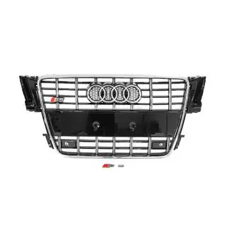Frontgrill S-style (2007-2011, sort med krom) foto 1