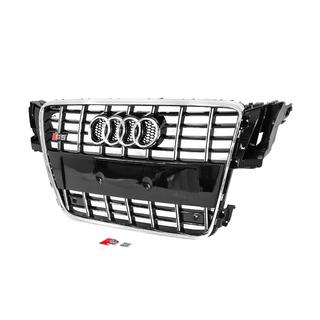 Frontgrill S-style (2007-2011, sort med krom) Audi A5 2007–2015 foto 2