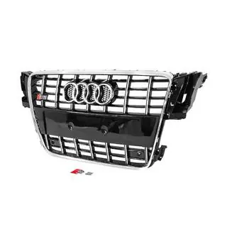 Frontgrill S-style (2007-2011, sort med krom) foto 2