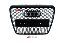 Audi A6 C6 2004–2011 Frontgrill i RS-stil (sort) foto 1
