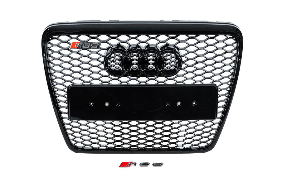 Audi A6 C6 2004–2011 Frontgrill i RS-stil (sort) Image