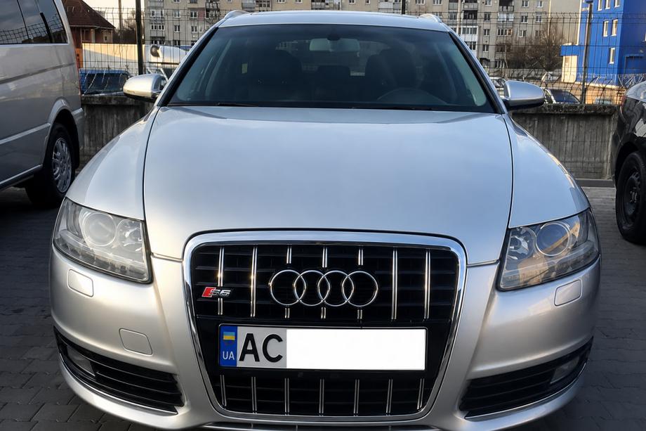 Audi A6 C6 2004–2011 Frontgrill S-style (sort med krom) Foto 1