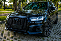 Audi Q7 2015–2026 Frontgrill i RSQ7-stil (2015-2019, sort) foto 4