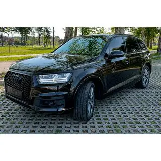 Frontgrill i RSQ7-stil (2015-2019, sort)