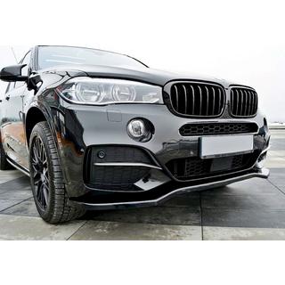 Front læbespoiler DPT V-1 (til M-Sport, blank sort) BMW X5 F15 2013–2018 foto 3
