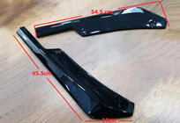 Volkswagen Caddy 2010–2015 Flap bagkofanger-flaps DPT (ABS) (2 stk) (blank sort) foto 11