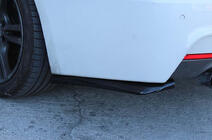 Volkswagen Caddy 2010–2015 Flap bagkofanger-flaps DPT (ABS) (2 stk) (blank sort) foto 7