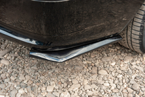 Volkswagen Caddy 2010–2015 Flap bagkofanger-flaps DPT (ABS) (2 stk) (blank sort) foto 2