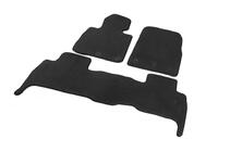 Toyota Land Cruiser 200 2007–2021 EVA V-2 polyuretan gulvmåtter (2012-2021, Sort) foto 2