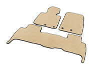 Lexus LX570/450d 2008–2022 EVA V-2 gulvmåtter i polyurethan (2012-2021, Beige) foto 2