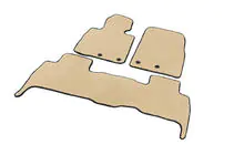 Toyota Land Cruiser 200 2007–2021 EVA V-2 gulvmåtter i polyurethan (2012-2021, Beige) foto 2