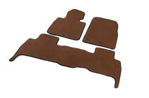 Toyota Land Cruiser 200 2007–2021 Polyuretan EVA-bilmåtter EVA V-2 (2012-2021, Brun) foto 2