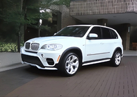 BMW X5 E70 2007–2013 Front læbespoiler til kofanger (til 2010-2013 Base, til lakering) foto 10