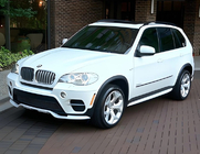 BMW X5 E70 2007–2013 Front læbespoiler til kofanger (til 2010-2013 Base, til lakering) foto 9