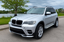 BMW X5 E70 2007–2013 Front læbespoiler til kofanger (til 2010-2013 Base, til lakering) foto 1